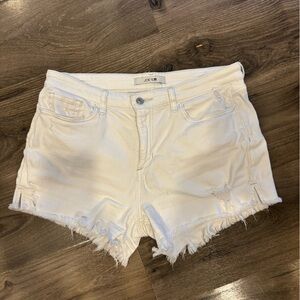 Joe's Jeans White Denim Shorts Size 31